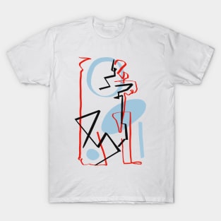 Minimalistic abstract design T-Shirt